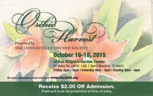 2015 Orchid Harvest Card